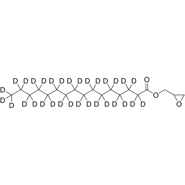 Oxiran-2-ylmethyl hexadecanoate-d31 1246819-24-8